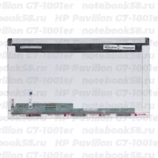 Матрица для ноутбука HP Pavilion G7-1001er (1600x900 HD+) TN, 40pin, Матовая