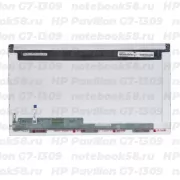 Матрица для ноутбука HP Pavilion G7-1309 (1600x900 HD+) TN, 40pin, Матовая