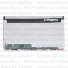 Матрица для ноутбука HP Pavilion G7-2360er (1600x900 HD+) TN, 40pin, Глянцевая