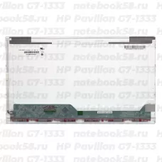 Матрица для ноутбука HP Pavilion G7-1333 (1600x900 HD+) TN, 40pin, Глянцевая