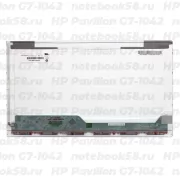 Матрица для ноутбука HP Pavilion G7-1042 (1600x900 HD+) TN, 40pin, Глянцевая