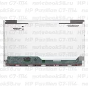 Матрица для ноутбука HP Pavilion G7-1114 (1600x900 HD+) TN, 40pin, Глянцевая