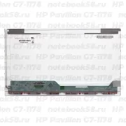 Матрица для ноутбука HP Pavilion G7-1178 (1600x900 HD+) TN, 40pin, Глянцевая