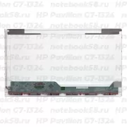 Матрица для ноутбука HP Pavilion G7-1324 (1600x900 HD+) TN, 40pin, Глянцевая