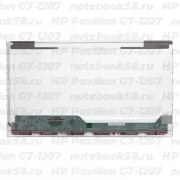 Матрица для ноутбука HP Pavilion G7-1207 (1600x900 HD+) TN, 40pin, Глянцевая