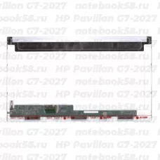 Матрица для ноутбука HP Pavilion G7-2027 (1600x900 HD+) TN, 40pin, Матовая