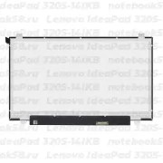 Матрица для ноутбука Lenovo IdeaPad 320S-14IKB (1920x1080 Full HD) IPS, 30pin eDP, Slim Матовая