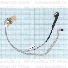 Шлейф матрицы для ноутбука HP Pavilion G7-1310sr (40pin LVDS, LED)