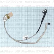 Шлейф матрицы для ноутбука HP Pavilion G7-1077nr (40pin LVDS, LED)