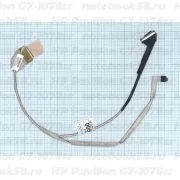 Шлейф матрицы для ноутбука HP Pavilion G7-1078sr (40pin LVDS, LED)