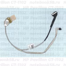 Шлейф матрицы для ноутбука HP Pavilion G7-1102 (40pin LVDS, LED)