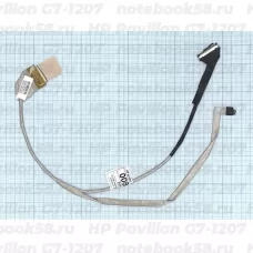 Шлейф матрицы для ноутбука HP Pavilion G7-1207 (40pin LVDS, LED)