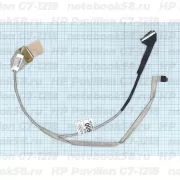 Шлейф матрицы для ноутбука HP Pavilion G7-1218 (40pin LVDS, LED)