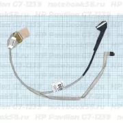 Шлейф матрицы для ноутбука HP Pavilion G7-1239 (40pin LVDS, LED)