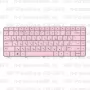 Клавиатура для ноутбука HP Pavilion G6-1147 Розовая
