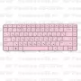 Клавиатура для ноутбука HP Pavilion G6-1207er Розовая