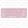Клавиатура для ноутбука HP Pavilion G6-1237 Розовая