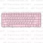 Клавиатура для ноутбука HP Pavilion G6-1267 Розовая
