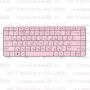 Клавиатура для ноутбука HP Pavilion G6-1288 Розовая