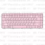 Клавиатура для ноутбука HP Pavilion G6-1340 Розовая