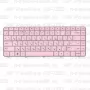 Клавиатура для ноутбука HP Pavilion G6-1352 Розовая