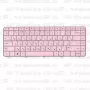 Клавиатура для ноутбука HP Pavilion G6-1c75 Розовая