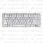 Клавиатура для ноутбука HP Pavilion G6-1018 Серебристая