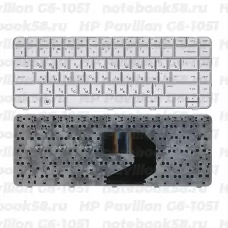 Клавиатура для ноутбука HP Pavilion G6-1051 Серебристая