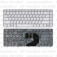 Клавиатура для ноутбука HP Pavilion G6-1093 Серебристая