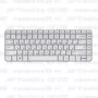 Клавиатура для ноутбука HP Pavilion G6-1115 Серебристая