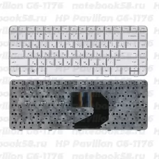 Клавиатура для ноутбука HP Pavilion G6-1176 Серебристая