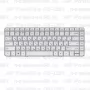 Клавиатура для ноутбука HP Pavilion G6-1201 Серебристая