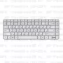 Клавиатура для ноутбука HP Pavilion G6-1284 Серебристая