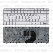 Клавиатура для ноутбука HP Pavilion G6-1289 Серебристая