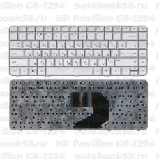 Клавиатура для ноутбука HP Pavilion G6-1294 Серебристая
