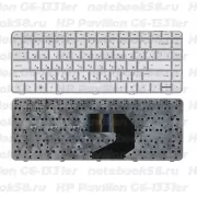 Клавиатура для ноутбука HP Pavilion G6-1331er Серебристая