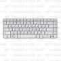 Клавиатура для ноутбука HP Pavilion G6-1b50 Серебристая