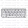 Клавиатура для ноутбука HP Pavilion G6-1c40 Серебристая