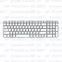 Клавиатура для ноутбука HP Pavilion G6-2187 Белая, без рамки