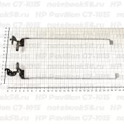 Петли матрицы для ноутбука HP Pavilion G7-1015 (левая + правая)