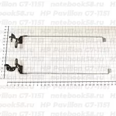 Петли матрицы для ноутбука HP Pavilion G7-1151 (левая + правая)
