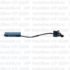 Шлейф жесткого диска для ноутбука HP Pavilion G7-2220 (6+7pin)