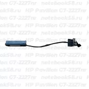 Шлейф жесткого диска для ноутбука HP Pavilion G7-2227nr (6+7pin)