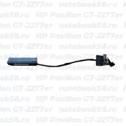 Шлейф жесткого диска для ноутбука HP Pavilion G7-2277er (6+7pin)