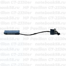 Шлейф жесткого диска для ноутбука HP Pavilion G7-2330er (6+7pin)