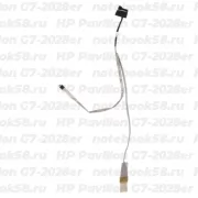 Шлейф матрицы для ноутбука HP Pavilion G7-2028er (40pin LVDS, LED)