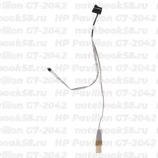 Шлейф матрицы для ноутбука HP Pavilion G7-2042 (40pin LVDS, LED)