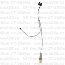 Шлейф матрицы для ноутбука HP Pavilion G7-2051er (40pin LVDS, LED)