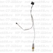 Шлейф матрицы для ноутбука HP Pavilion G7-2224nr (40pin LVDS, LED)