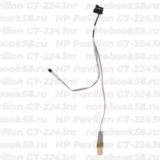 Шлейф матрицы для ноутбука HP Pavilion G7-2243nr (40pin LVDS, LED)